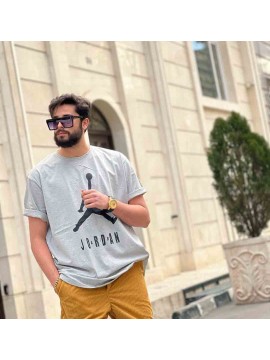 تیشرت یقه گرد نخی کد 837